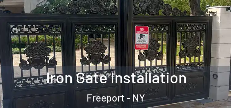  Iron Gate Installation Freeport - NY